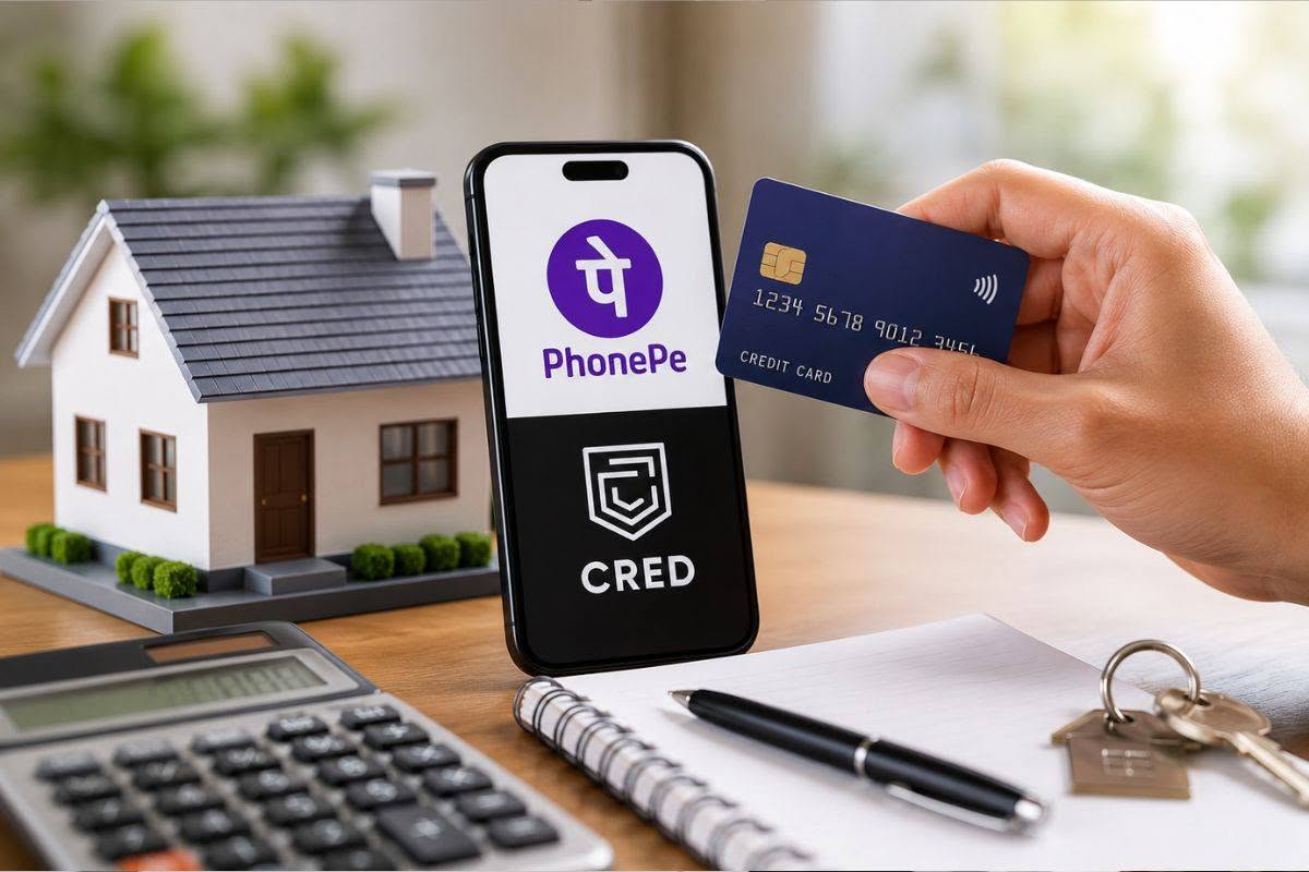 PhonePe, CRED allow rent payment using credit cards