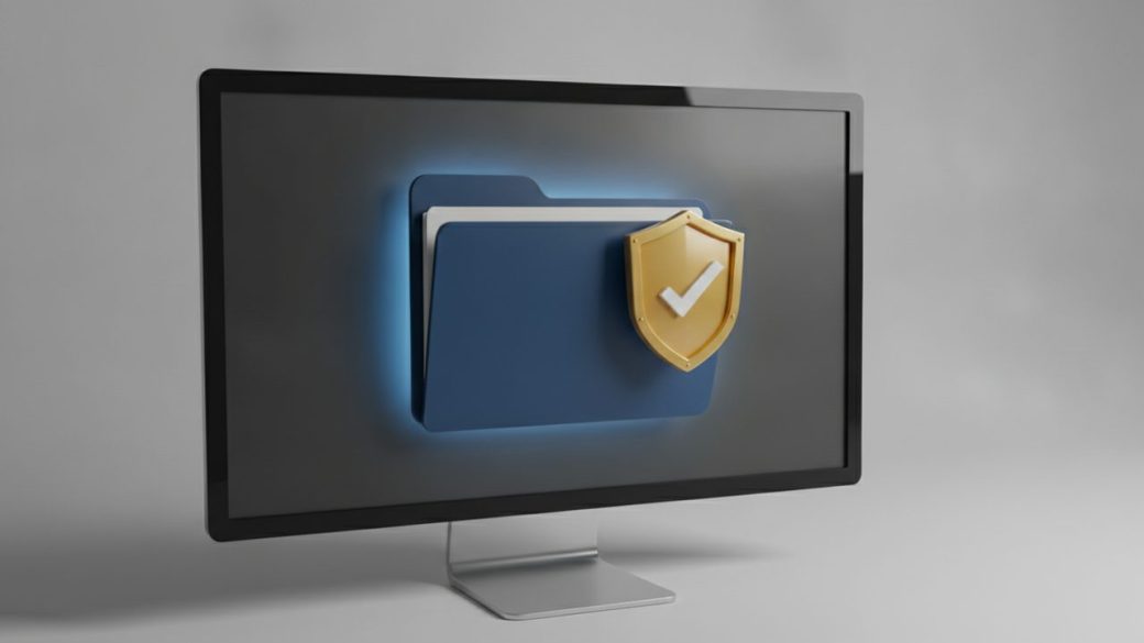 A single glowing medical record file cracked open with a red padlock breaking apart, dramatic dark clinical lighting, clean uncluttered background, high-contrast cinematic composition, no text or watermark