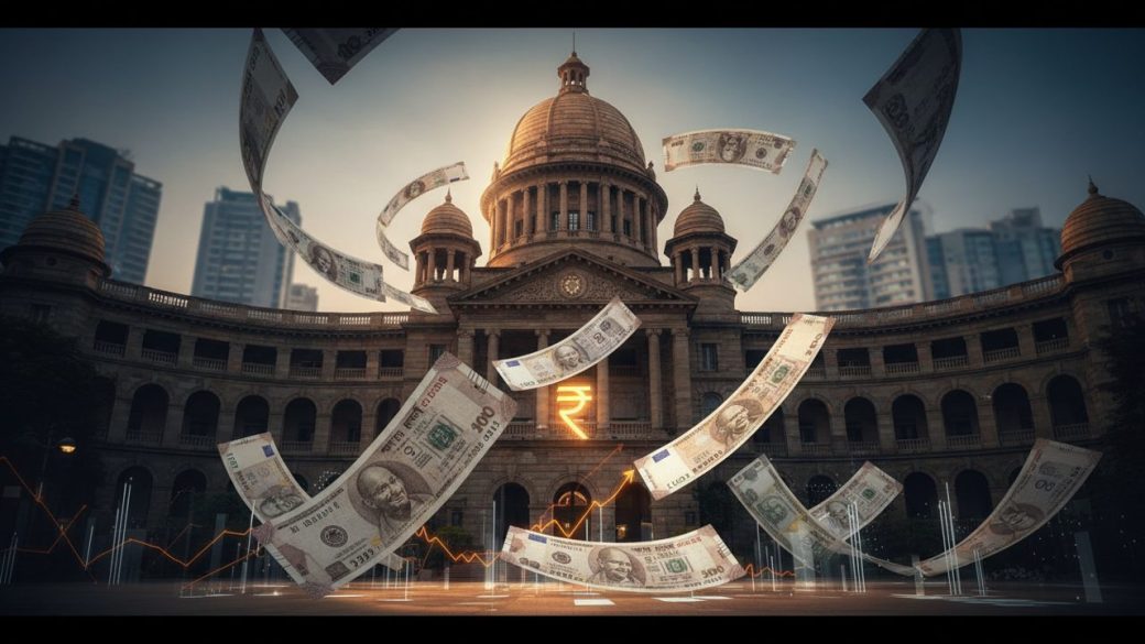 Reserve Bank of India relaxes FCNR(B) deposit rate ceiling to attract NRI foreign-currency inflows and support the rupee
