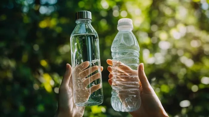 Glass_vs_plastic_water_bottles Glass_vs_plastic_water_bottles