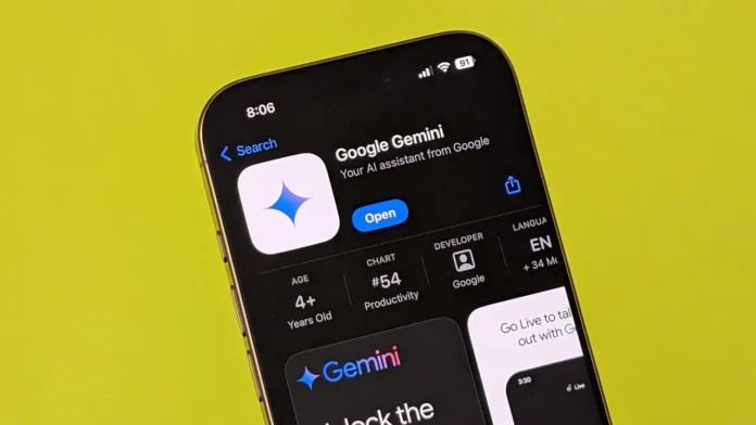 Google Gemini app