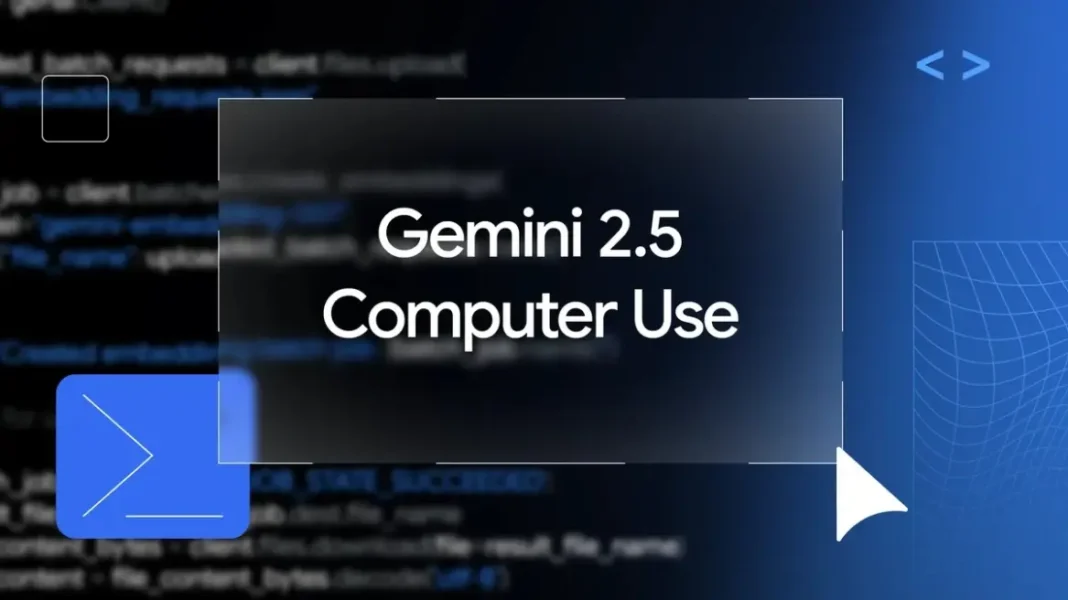Gemini 2.5 Computer