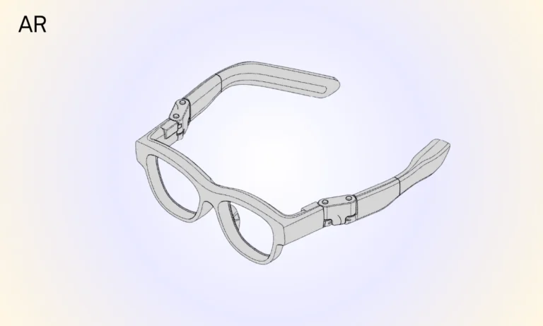 Samsung patents “Hinge” system for smart glasses