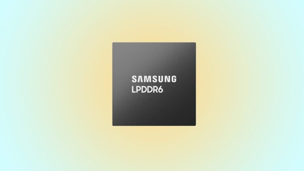 Samsung unveils its LPDDR6 memory