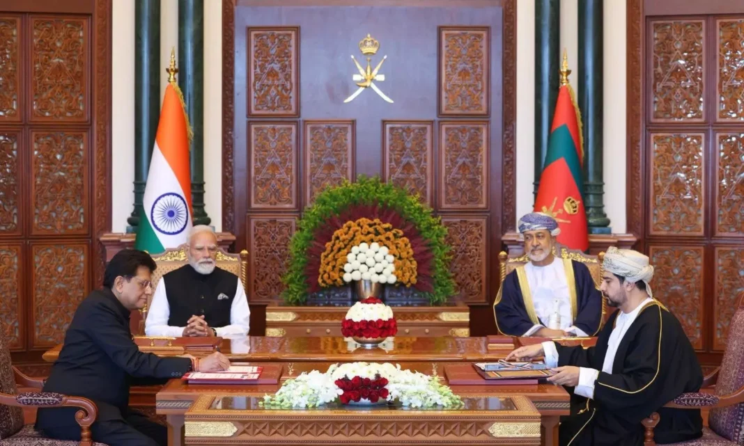 India signs FTA with Oman, zero duty access on 99% export