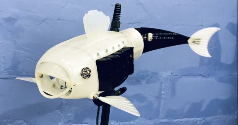 UK Unveils Robot Fish to Remove Microplastic From Rivers, Pioneering New Cleanup Technology