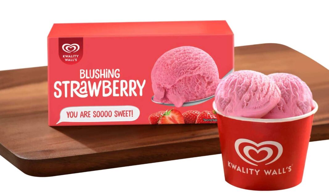 Kwality Wall India lists at 26% discount