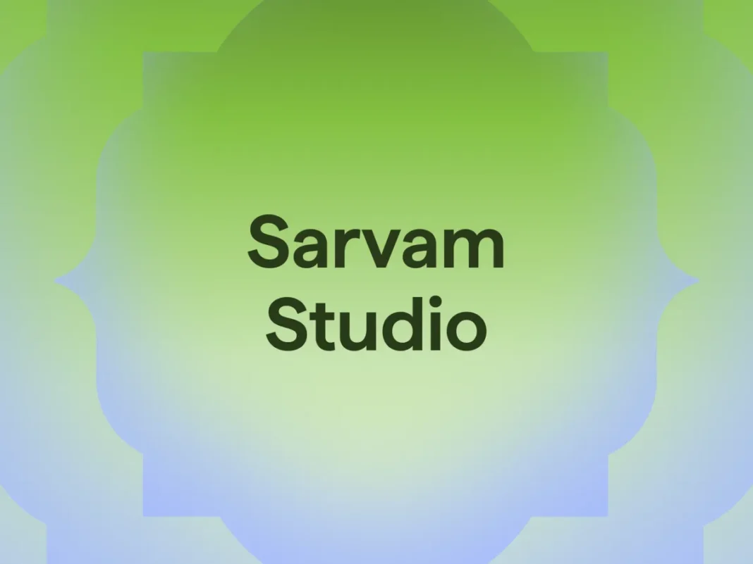 Sarvam Studio