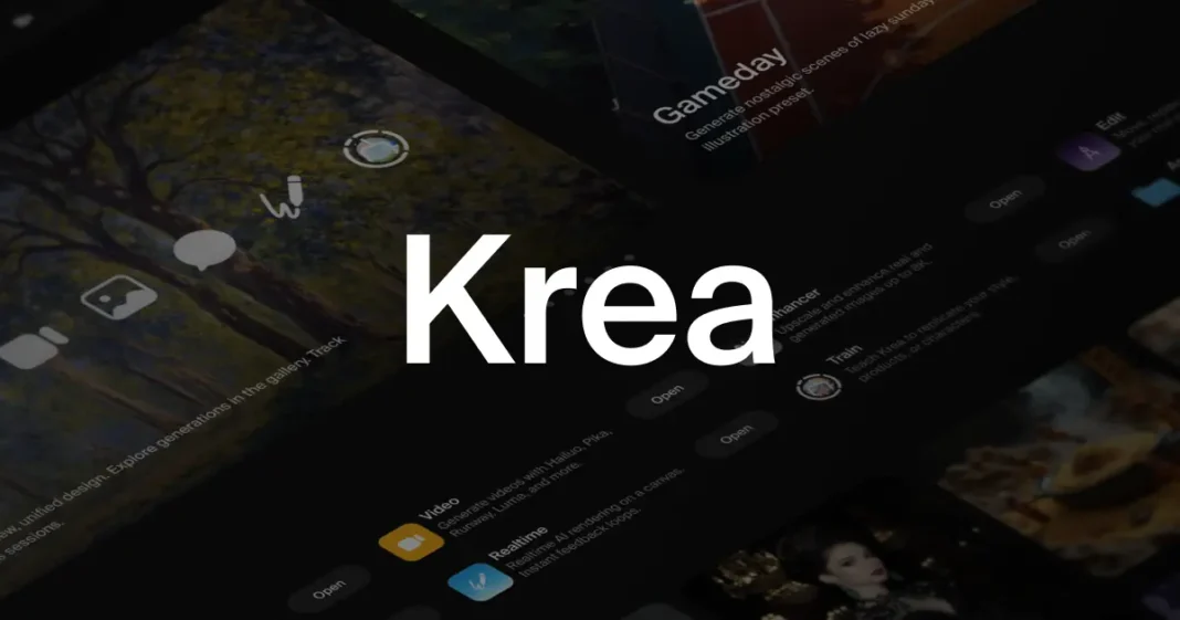 Krea AI launch prompt-to-workflow