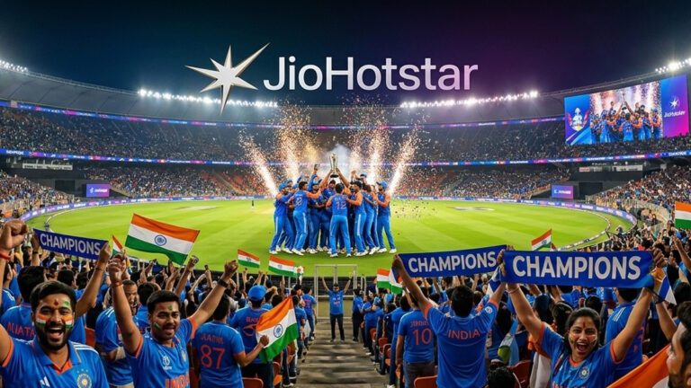 JioHotstar hits record 821M views on India-NZ WC T20 final