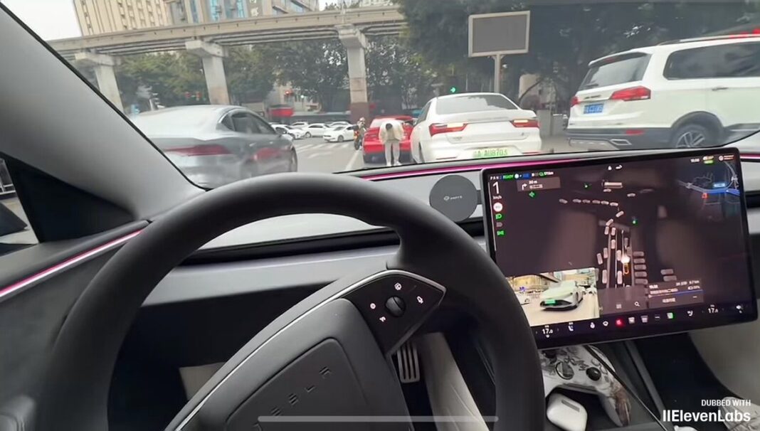 Viral Video show Tesla Model Y struggling in Mumbai Traffic