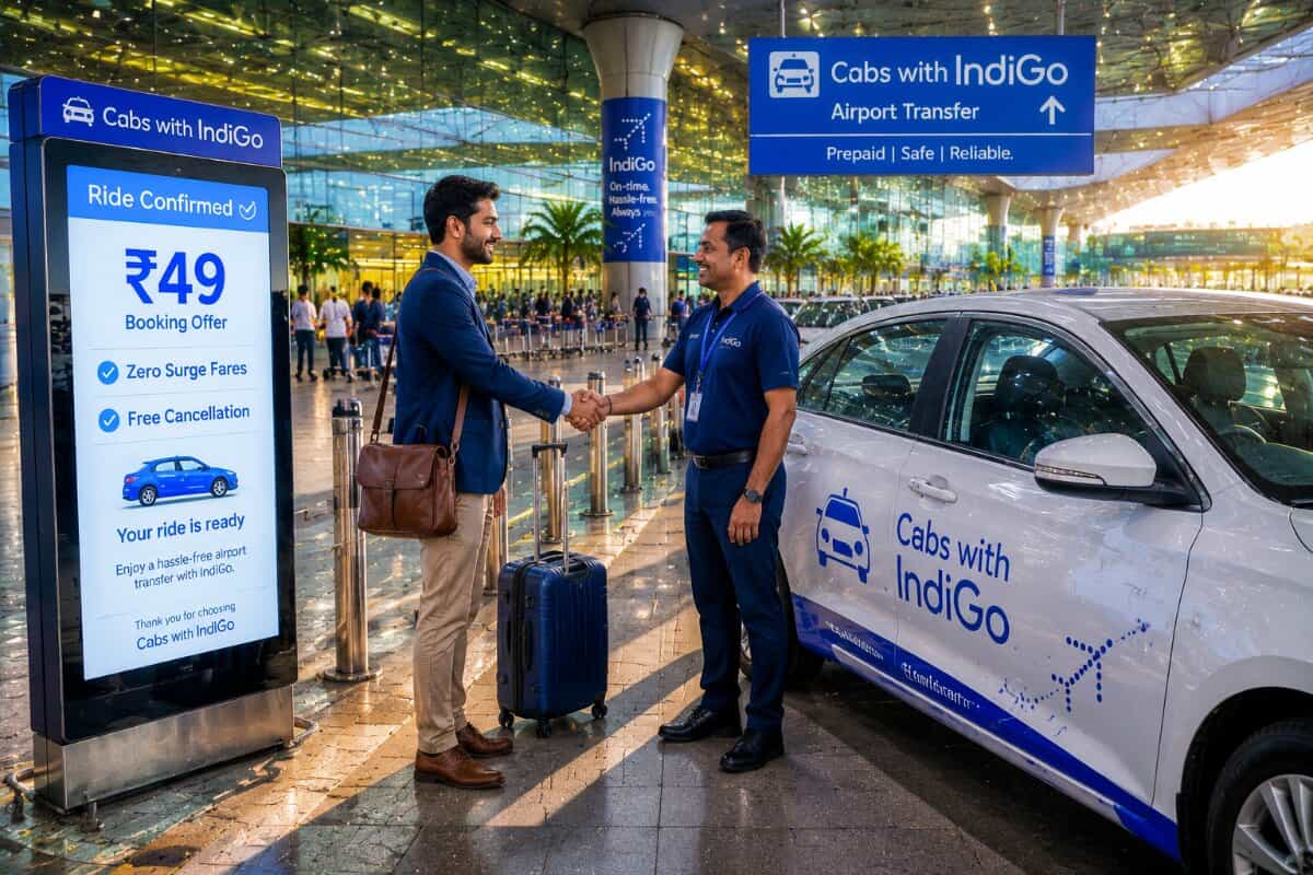 IndiGo enters cab service business