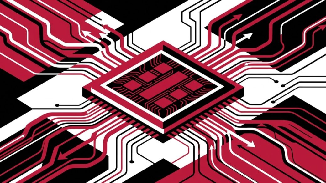 AI chips illustration