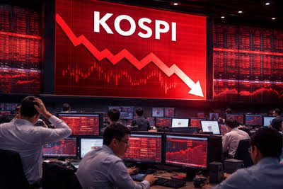 South Korea market fall 6% ahead of Samsung Q2 results