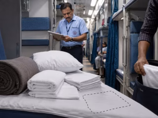 Bedsheets, Towels, Blankets Worth ₹104 Crore Stolen From railways in 4 years