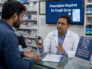 India Bans Over-the-Counter Sale of Medicines Containing Over 12% Alcohol