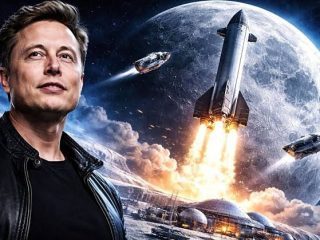 Elon Musk Plans Moon Construction in 2026, Eyes Mars Settlement by 2045–2055