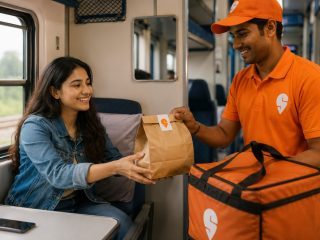 Swiggy’s Food on Train Expands to 180+ Cities, orders 3x in Q1 FY27